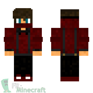 Aperçu de la skin Minecraft Garçon stylé