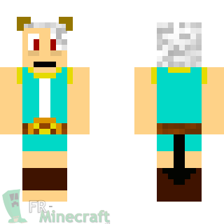 Aperçu de la skin Minecraft Osamodas Mâle - Dofus