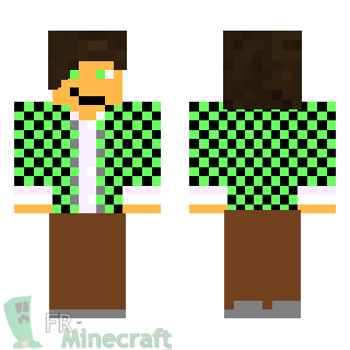 Aperçu de la skin Minecraft Jeune Homme