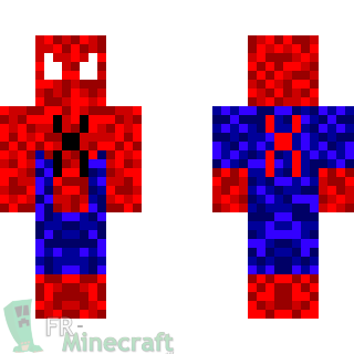 Aperçu de la skin Minecraft Spiderman