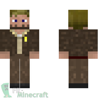 Aperçu de la skin Minecraft Sherif Rick Grimes