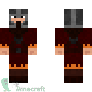 Aperçu de la skin Minecraft Capitaine Nain