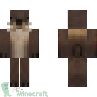 Aperçu de la skin Minecraft Loutre