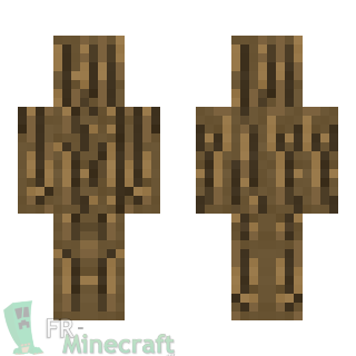 Aperçu de la skin Minecraft Tronc d'arbre