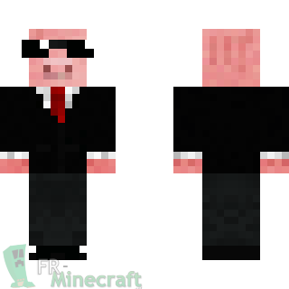 Aperçu de la skin Minecraft Mister Cochon