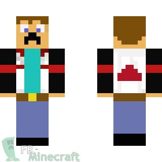 Aperçu de la skin Minecraft mec  cool