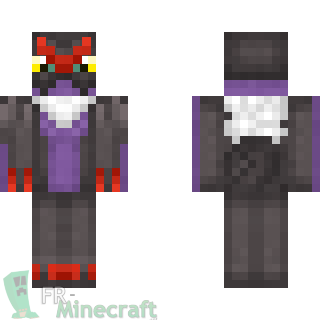 Aperçu de la skin Minecraft Bruyverne - Pokémon