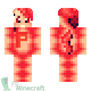 Aperçu de la skin Minecraft Poney rose