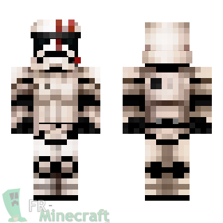 Aperçu de la skin Minecraft Finn Stormtrooper - Star Wars