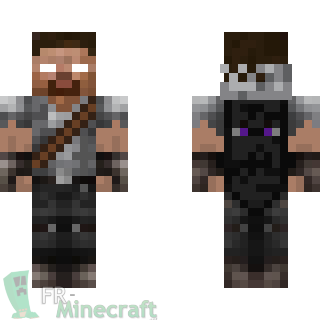 Aperçu de la skin Minecraft Herobrine guerrier