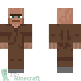 Aperçu de la skin Minecraft Villageois