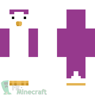 Aperçu de la skin Minecraft Pingouin Pimp 