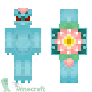 Aperçu de la skin Minecraft Florizzare - Pokémon