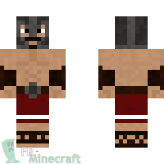 Aperçu de la skin Minecraft Gladiateur