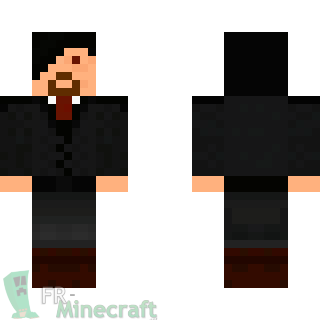 Aperçu de la skin Minecraft Homme D'affaire