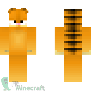 Aperçu de la skin Minecraft Garfield - Garfield