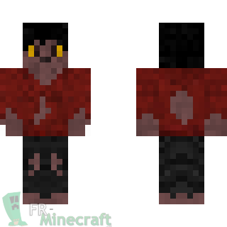 Aperçu de la skin Minecraft Loup Garou