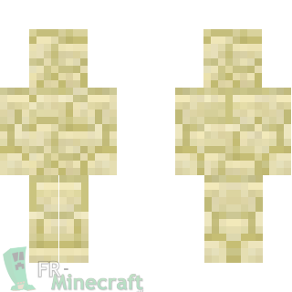 Aperçu de la skin Minecraft Camouflage sandstone