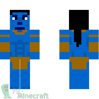 Aperçu de la skin Minecraft Jake Sully - Avatar