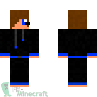 Aperçu de la skin Minecraft Garçon cool