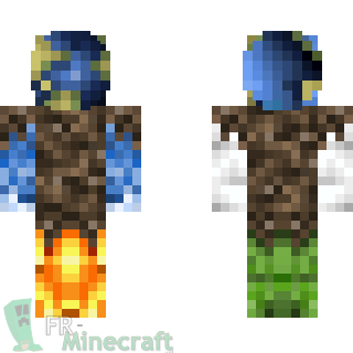 Aperçu de la skin Minecraft Mère nature