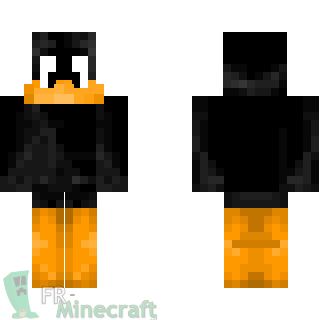 Aperçu de la skin Minecraft Daffy Duck