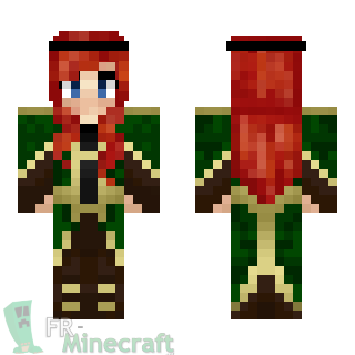 Aperçu de la skin Minecraft Fille des bois