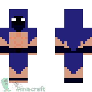 Aperçu de la skin Minecraft Tueur bleu