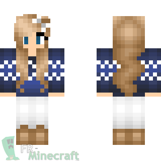 Aperçu de la skin Minecraft Fille