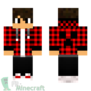 Aperçu de la skin Minecraft Garçon swag