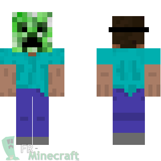 Aperçu de la skin Minecraft Deguisement Creeper