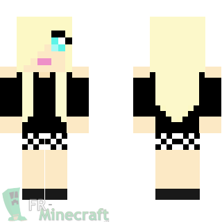Aperçu de la skin Minecraft Blonde sexy