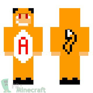 Aperçu de la skin Minecraft Garçon déguisement renard