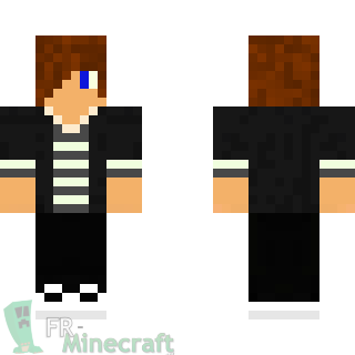 Aperçu de la skin Minecraft Beau Garçon