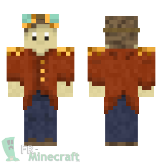 Aperçu de la skin Minecraft Aventurier Steampunk