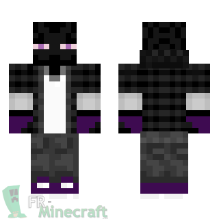 Aperçu de la skin Minecraft Enderman cool