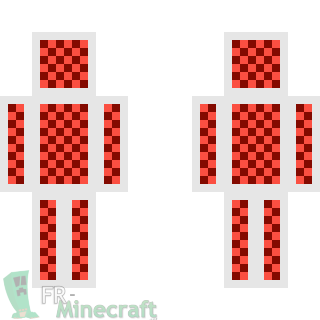 Aperçu de la skin Minecraft Carreaux