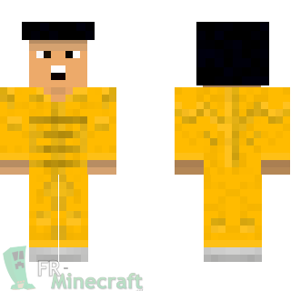 Aperçu de la skin Minecraft Bruce Lee