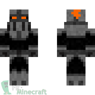 Aperçu de la skin Minecraft Garde démoniaque