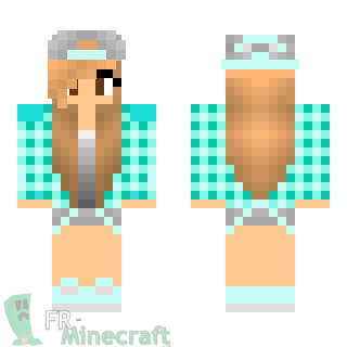 Aperçu de la skin Minecraft Fille