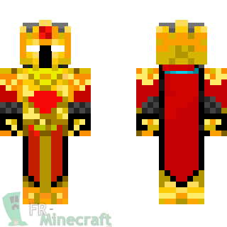 Aperçu de la skin Minecraft Guerrier