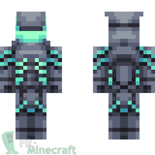 Aperçu de la skin Minecraft Chevalier robotique