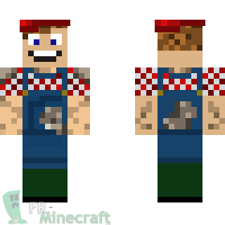 Aperçu de la skin Minecraft Fermier