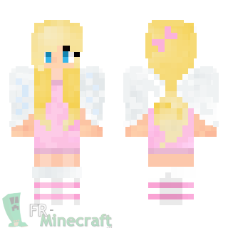 Aperçu de la skin Minecraft Fille déguisée en ange