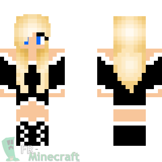 Aperçu de la skin Minecraft Fille