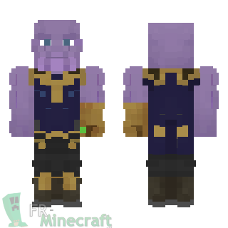 Aperçu de la skin Minecraft Thanos - Avengers