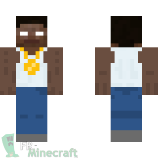 Aperçu de la skin Minecraft Herobrine en athlète