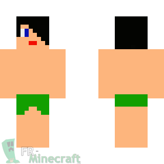 Aperçu de la skin Minecraft Tarzan