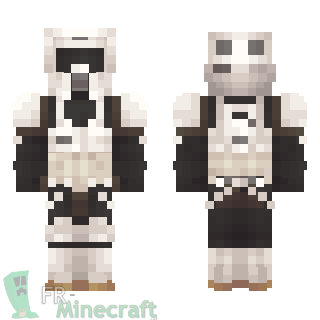 Aperçu de la skin Minecraft Clone Stormtrooper - Star Wars