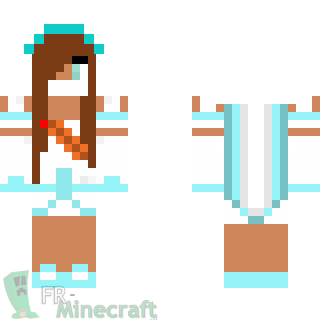 Aperçu de la skin Minecraft Fille Assassin